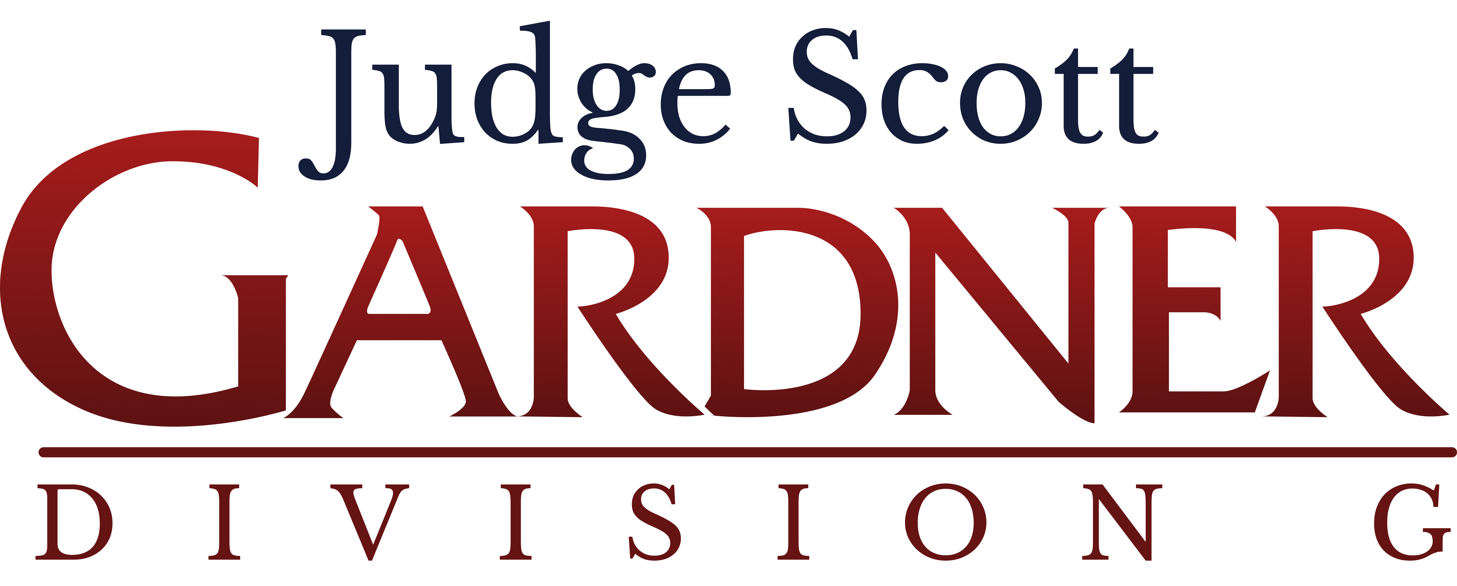 Judge Scott Gardner Division G logo.